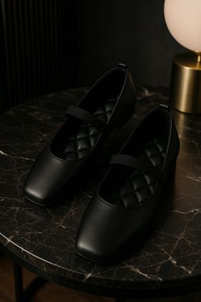 بابت مشکی زنانه چرم مصنوعی FootFrenzy - کد 940000680