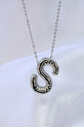 گردنبند جواهر زنانه آهن Cazibeli - کد 901444109