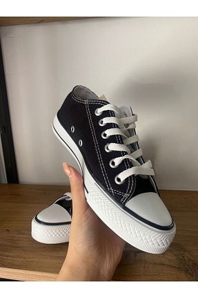 کفش اسنیکر مشکی زنانه بند دار Kirastore - کد 940017969