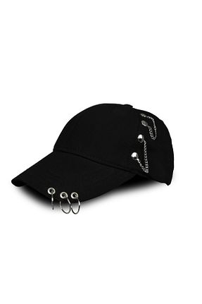 کلاه مشکی زنانه پنبه ای Butik - کد 940028884