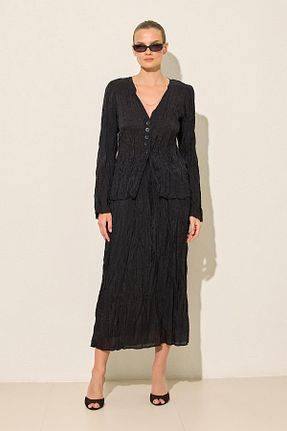 بلوز مشکی زنانه ساده Setre - کد 940052979