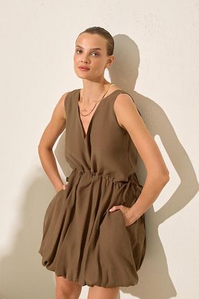 لباس قهوه ای زنانه بافتنی Setre - کد 940054674