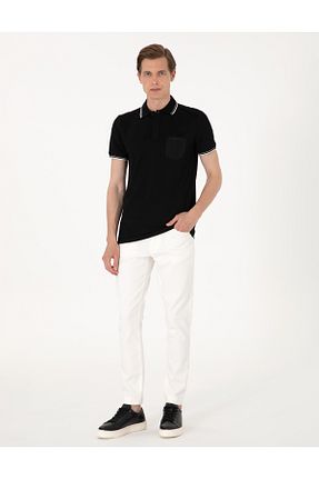 شلوار جین سفید مردانه پاچه تنگ Pierre Cardin - کد 940059278