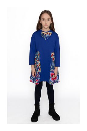 لباس آبی بچه گانه بافتنی SheShe - کد 855747810