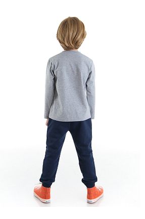 ست بالاتنه و پائین تنه طوسی بچه گانه بافتنی MSHB&G - کد 367815708
