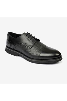 کفش کلاسیک مشکی مردانه چرم خالص Greyder - کد 824642689