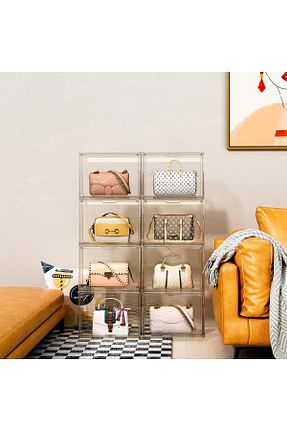 نظم دهنده کمد سفید پلاستیک NK HOME - کد 899034467