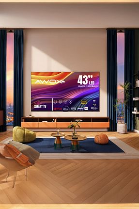 تلویزیون مشکی FulلیترHD AWOX - کد 888120893