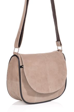 کیف پستچی طوسی زنانه جیر fubileather - کد 940060198
