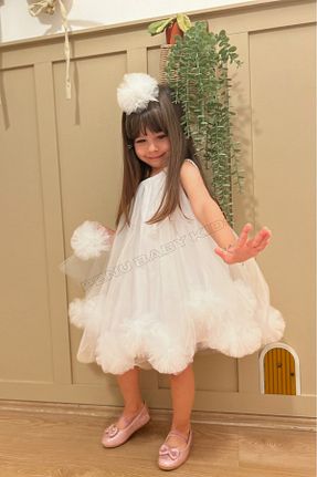 لباس سفید بچه گانه بافتنی penu baby kids - کد 814859998