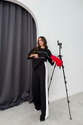 ست کرمکن اسپرت قهوه ای زنانه پنبه پلی استر Bliss - کد 920945722