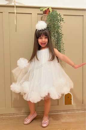 لباس سفید بچه گانه بافتنی penu baby kids - کد 814859998