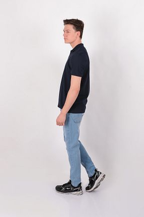 شلوار جین آبی مردانه پاچه تنگ Five Pocket - کد 940072662