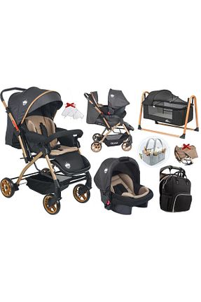 کالسکه طوسی Çift Yönlü QESSO Baby - کد 835882496