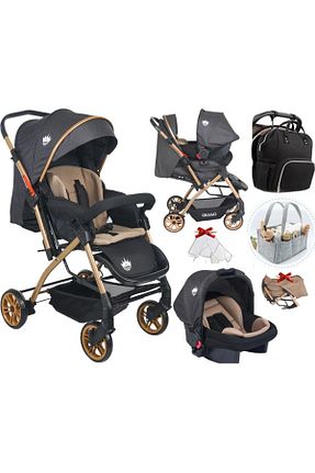 کالسکه طوسی Çift Yönlü QESSO Baby - کد 843702396