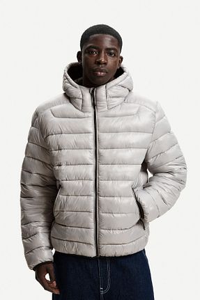 کت طوسی مردانه Relaxed Bershka - کد 940107598