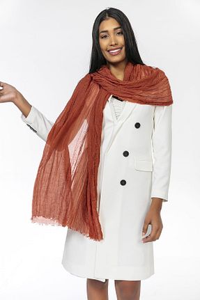 شال نارنجی زنانه پلی استر Axesoire - کد 63050969