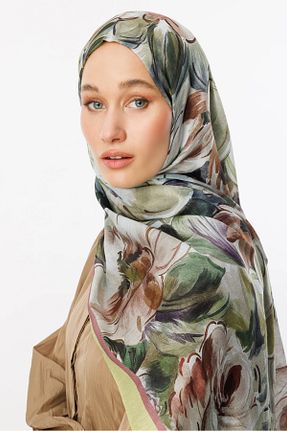 شال سبز زنانه پنبه ای Mooncorn - کد 940099954