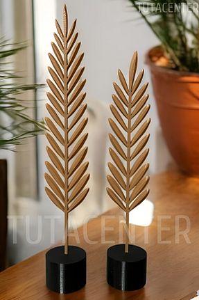 اجسام تزئینی و بیبلو قهوه ای پلاستیک TUTACENTER - کد 922546407