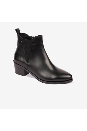بوت / نیم بوت مشکی زنانه پاشنه تخت Greyder - کد 858694911