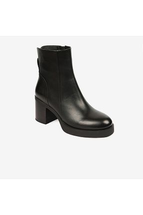 بوت / نیم بوت مشکی زنانه چرم خالص Greyder - کد 870835076