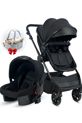 سیستم مسافرتی کالسکه کودک مشکی Yatış Pozisyonlu Be-Be - کد 866329738