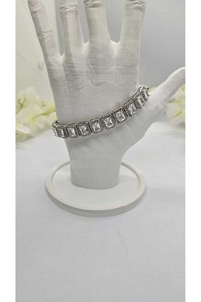 دستبند استیل (فولاد) سفید استیل (فولاد) michelle takı zerafetin yeni adresi - کد 940121298