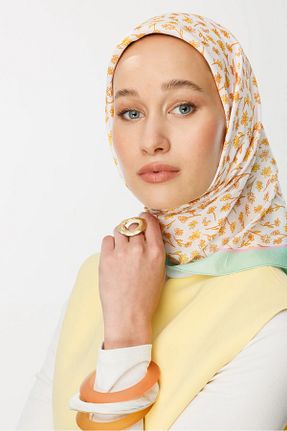 روسری رنگی پنبه ای Mooncorn - کد 940250293