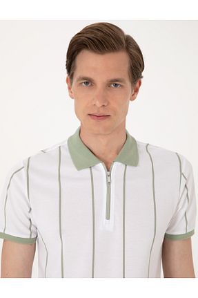پولوشرت سبز مردانه پنبه ای Pierre Cardin - کد 940111103