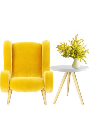 پایه مبل قهوه ای HAMADEX - کد 867227322