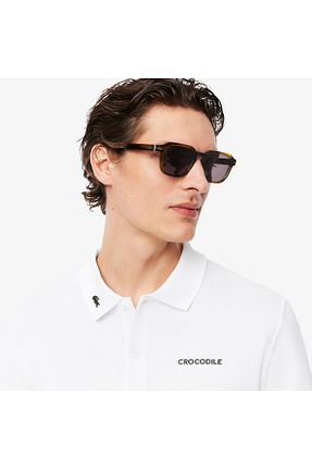 پولوشرت سفید مردانه رگولار Lacoste - کد 940146362