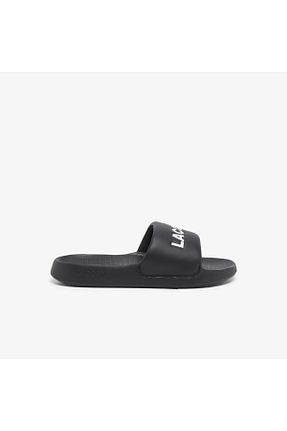 دمپائی مشکی مردانه پاشنه تخت Lacoste - کد 940172095