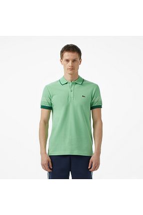 پولوشرت سبز مردانه پنبه ای Lacoste - کد 940146359