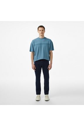 شلوار سرمه ای مردانه پنبه ای Lacoste - کد 940146341