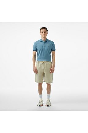 شلوارک و برمودا بژ مردانه رگولار Lacoste - کد 940146332