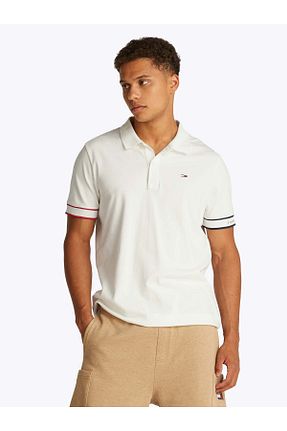 پولوشرت نباتی مردانه پنبه ای Tommy Hilfiger - کد 901399508
