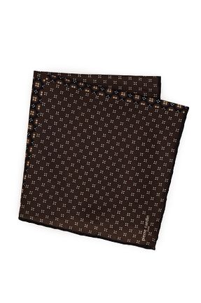 دستمال جیبی قهوه ای مردانه پارچه ای Pierre Cardin - کد 940256179