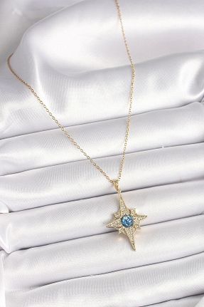 گردنبند جواهر رنگی زنانه سنگ طبیعی Clariss - کد 940191775