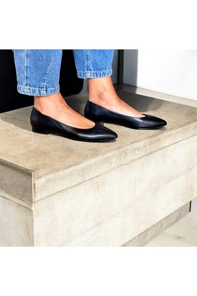 بابت مشکی زنانه چرم خالص NEVE SHOES - کد 940193432
