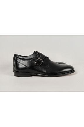 کفش کلاسیک مشکی مردانه چرم خالص Massa - کد 940214564