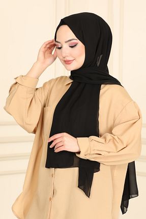 شال رنگی زنانه شیفون Modaselvim - کد 940210861