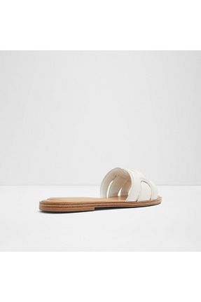 دمپائی بژ زنانه چرم خالص Aldo - کد 817832193