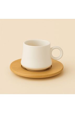 فنجان قهوه سفید 1 نفره Popilero - کد 940255397