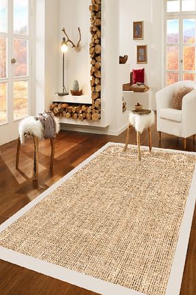 فرش قهوه ای زیره ضد لغزش Vertigo - کد 829742997
