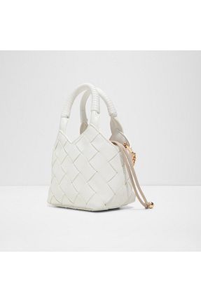 کیف دوشی سفید زنانه چرم مصنوعی Aldo - کد 903980320