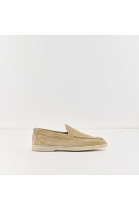 کفش لوفر بژ زنانه چرم خالص Aldo - کد 832420091