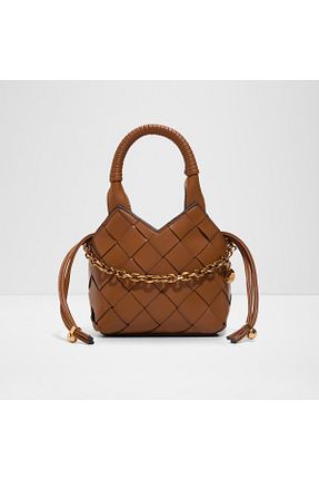 کیف دوشی قهوه ای زنانه چرم مصنوعی Aldo - کد 903980395