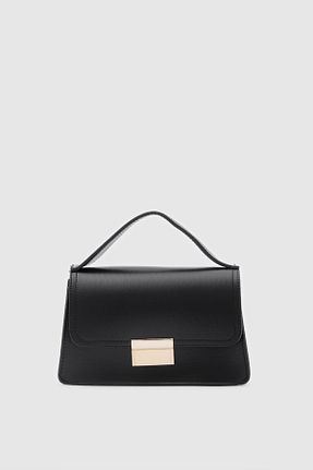 کیف پستچی مشکی زنانه چرم مصنوعی Shule Bags - کد 852806496