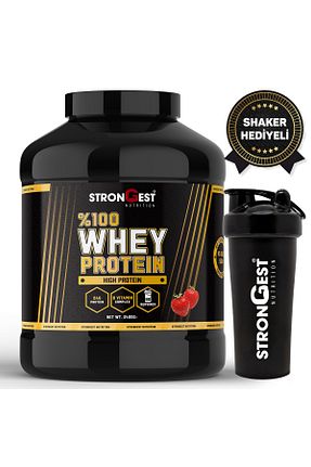 پروتئین WHEY Çilekli STRONGEST - کد 933355949