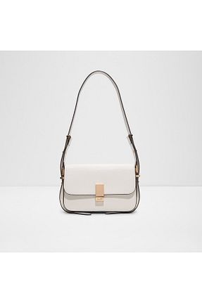کیف دوشی سفید زنانه چرم مصنوعی Aldo - کد 924121946